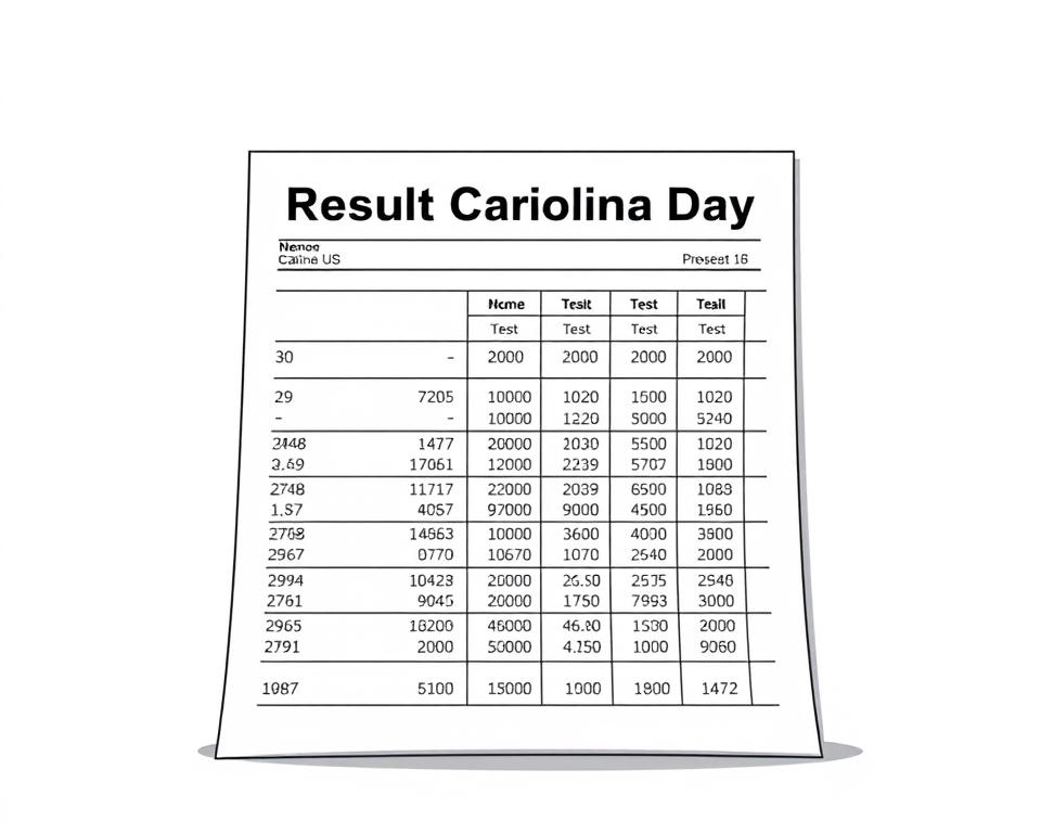 Read more about the article Cara Membaca Hasil Result Carolina Day dengan Benar